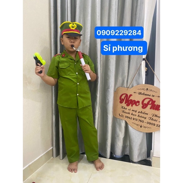 BỘ ĐỒ CHƠI CÔNG  AN CHO BÉ