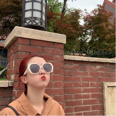 Kính Mát SAMJUNE Gọng Lục Giác Thời Trang Cho Nữ
