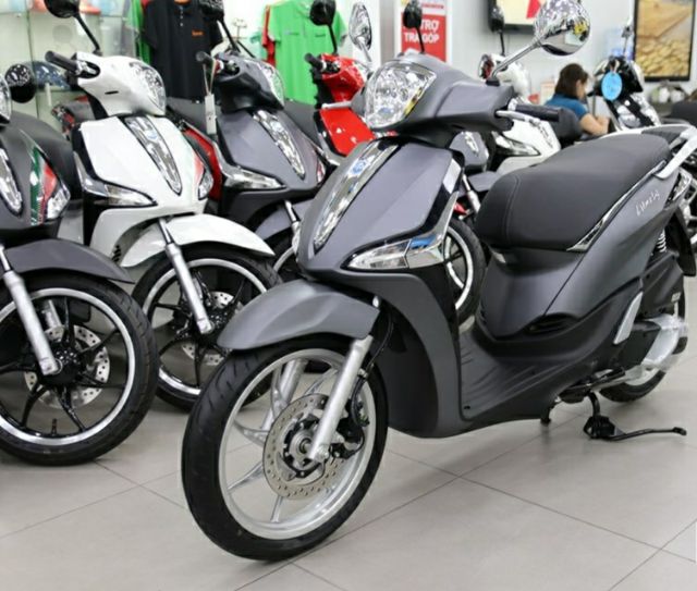 Xe máy Piaggio Liberty One 125 cc Xám - mới 100%