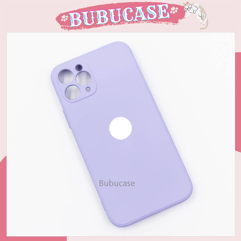 Ốp Iphone 11/ 11 pro/ 11 promax vuông độ iphone 12 có logo táo full viền dành cho ip11/ ip11pro/ ip11promax