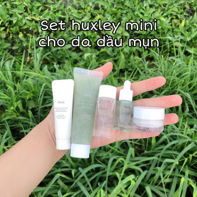 Set dưỡng da Huxley mini