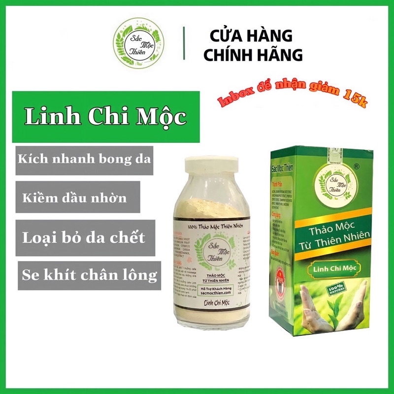 Linh Chi Mộc Bột Rửa Mặt Dành Cho Mọi Loại Da