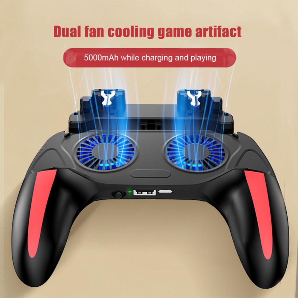 Tay Cầm Điều Khiển Chơi Game Điện Thoại Có Quạt Tản Nhiệt Dễ Sử Dụng Cho PUBG Android IOS X C9W5