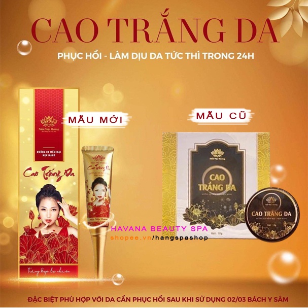 Cao Trắng Bách Y Sâm Nhất Mộc Hương (Tuýp Mới) - Phục Hồi Và Lamd Dịu Da Tức Thì