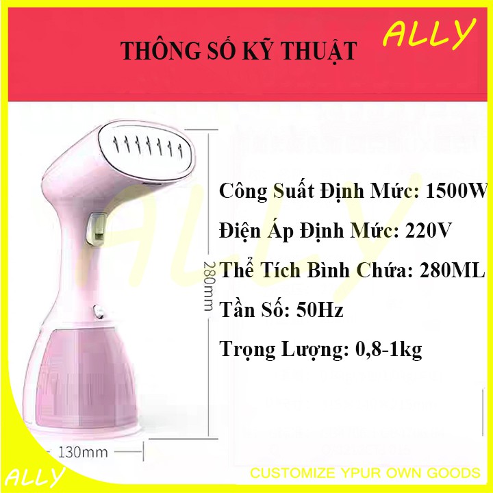 Bàn Là Hơi Nước Changhong Xách Tay Công Suất 1500W HB44