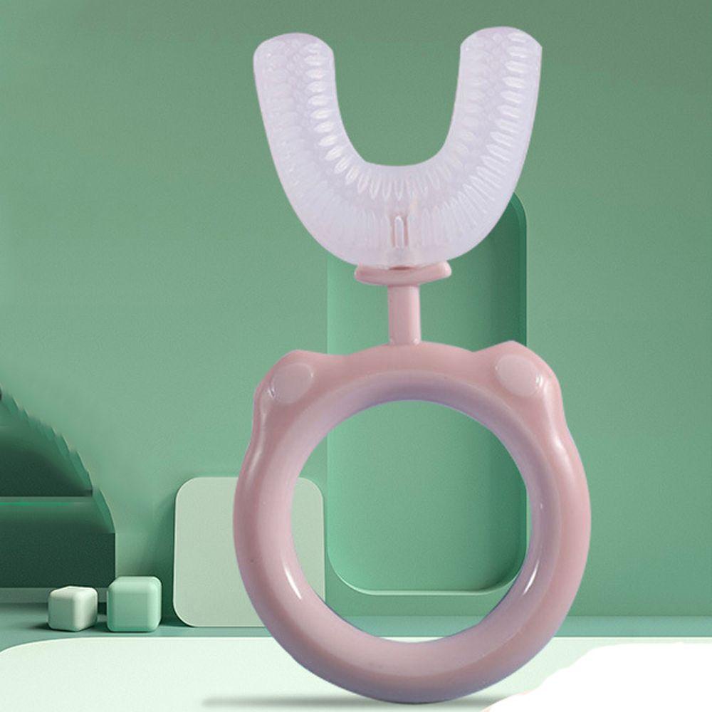 Bàn Chải Đánh Răng AUGUSTINA Hình Chữ U Cầm Tay Tiện Dụng Cho Bé