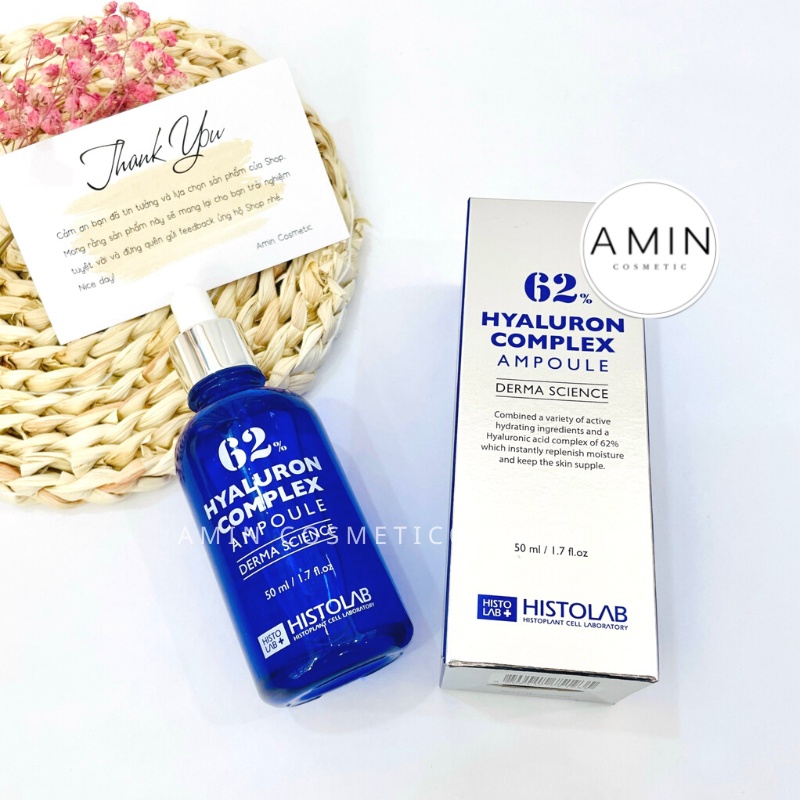 [HISTOLAB]TINH CHẤT CẤP ẨM-62% HYALURON COMPLEX AMPOULE