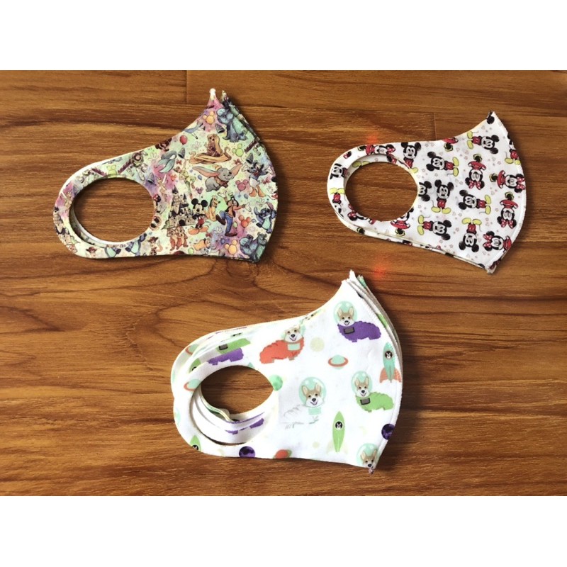 Khẩu trang vải hình 3d người lớn | BigBuy360 - bigbuy360.vn