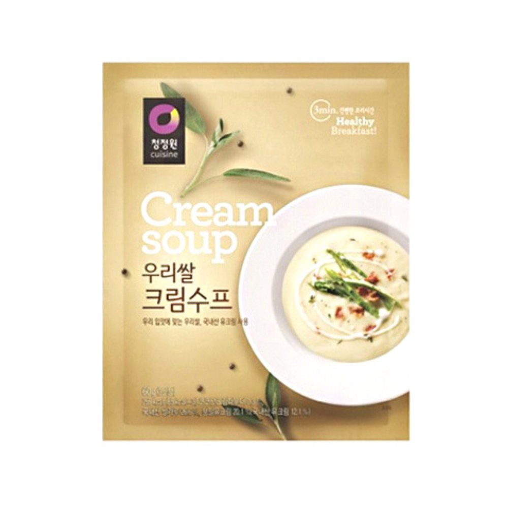 Gói 60 Gram Bột Súp Kem Ăn Liền Cream Soup Daesang Nhập Khẩu Hàn Quốc 60