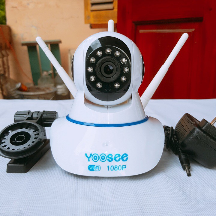 [GIÁ CỰC SỐC] Camera Yoosee 3 Anten xoay 360 độ 2.0Mpx 1080P Siêu nét Tiếng Việt