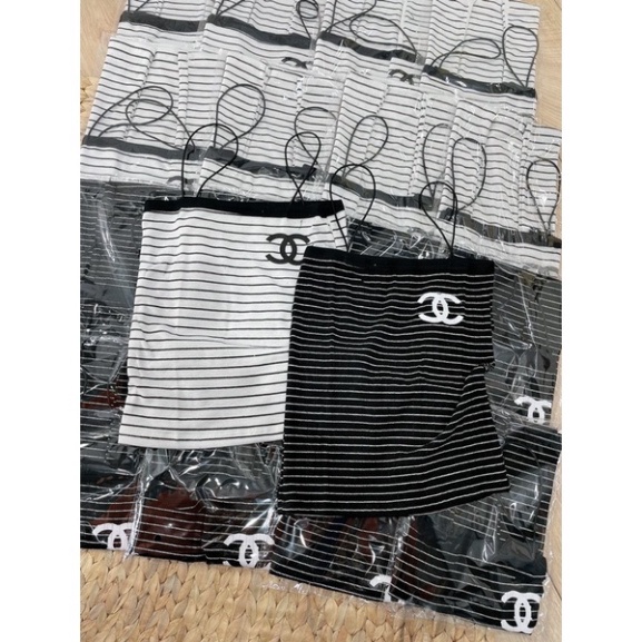 Áo 2 Dây Bún Kẻ Ngang