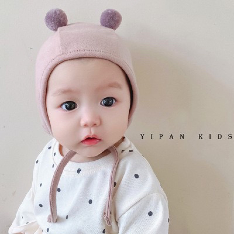 Mũ dáng Hàn Quốc  .Chất đẹp cho bé từ 0-12 tháng tuổi
