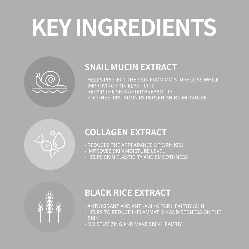 Serum Collagen Ốc Sên Đen 50ml