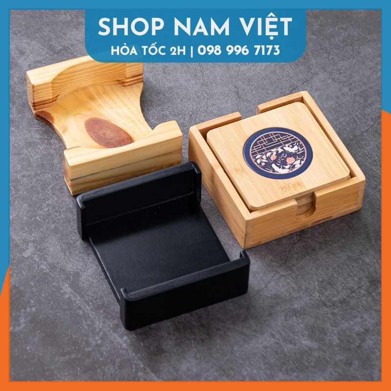 Giá Để Lót Ly Sang Trọng, Khay Úp Đế Ly