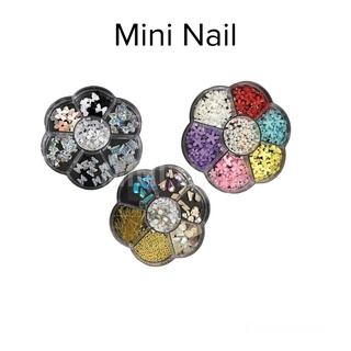 Set charm hũ mix, phụ kiện nail, charm đẹp