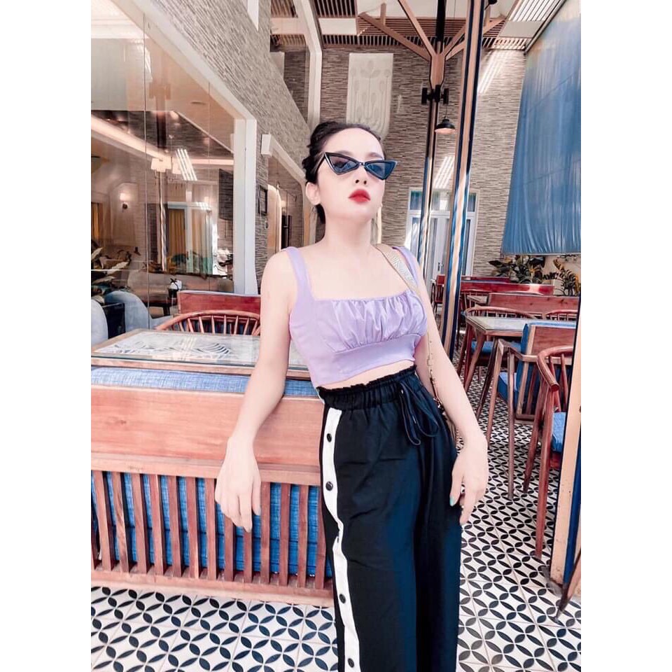 Áo Sát Nách Nhúm Ngực_Xưởng May Quang Anh