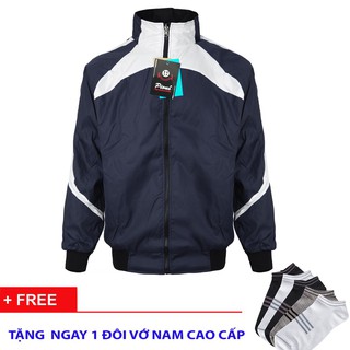 Áo khoác dù nam cổ đứng mặc 2 mặt cao cấp hcm akd201 tặng vớ hàng vnxk