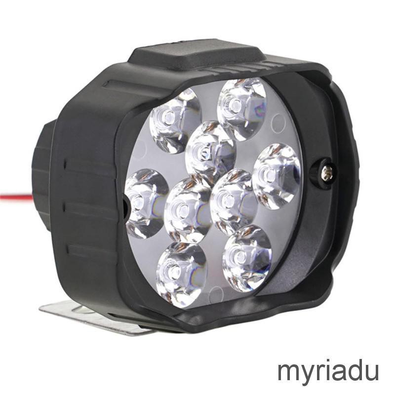 Đèn Pha Led 9 Bóng Chuyên Dụng Cho Xe Mô Tô