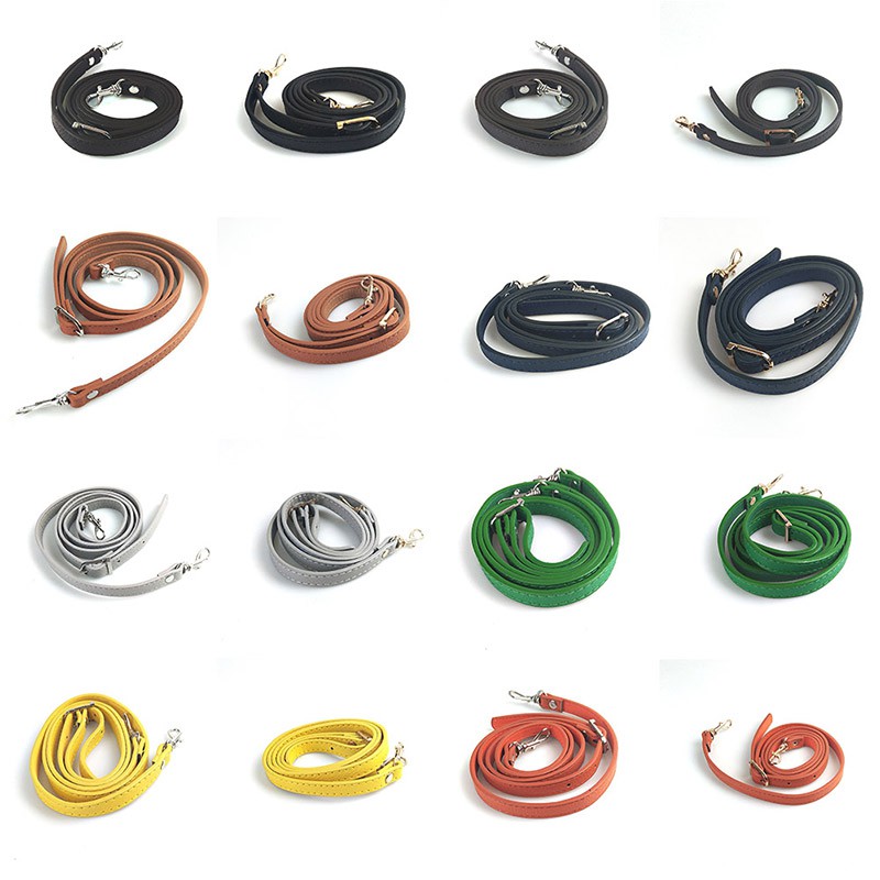 Dây đeo túi xách DIY da PU điều chỉnh được nhiều màu sắc tùy chọn 120cm