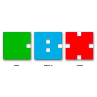 {sm official - có sẵn} exo cbx ~ hey mama (nguyên - bìa thành viên )