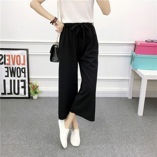 Quần lửng ống rộng cá tính