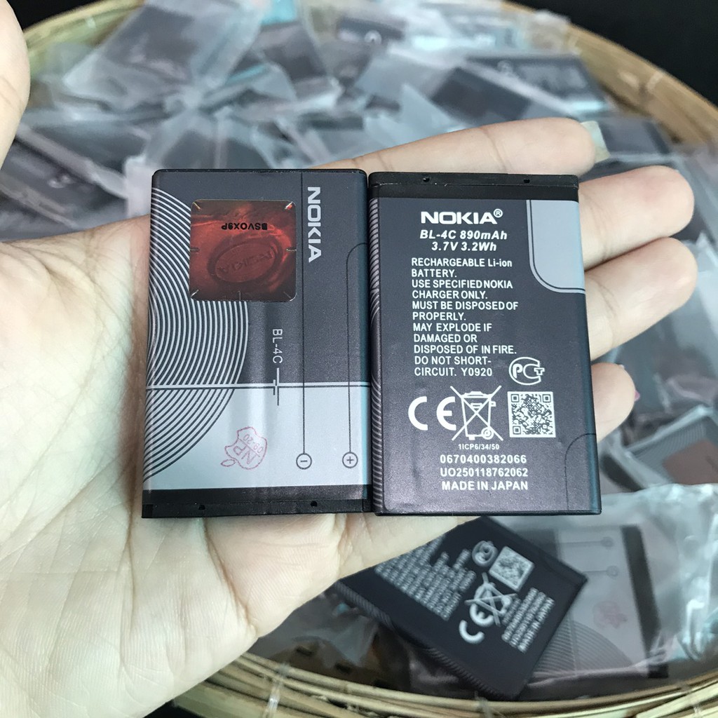 Pin Nokia 4C 5C zin chính hãng made in Japan bảo hành 1 năm