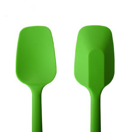 SPATULA Phới trộn bột silicone đúc hàng đẹp nhiều cỡ nhiều màu (21 và 28 cm)