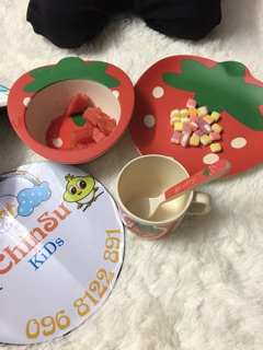 Bộ bát đĩa 5 chi tiết cho bé