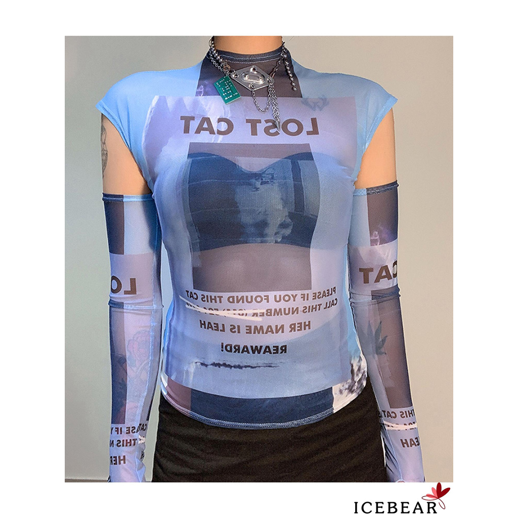 Áo Lửng Hai Dây In Chữ Gợi Cảm Cho Nữ