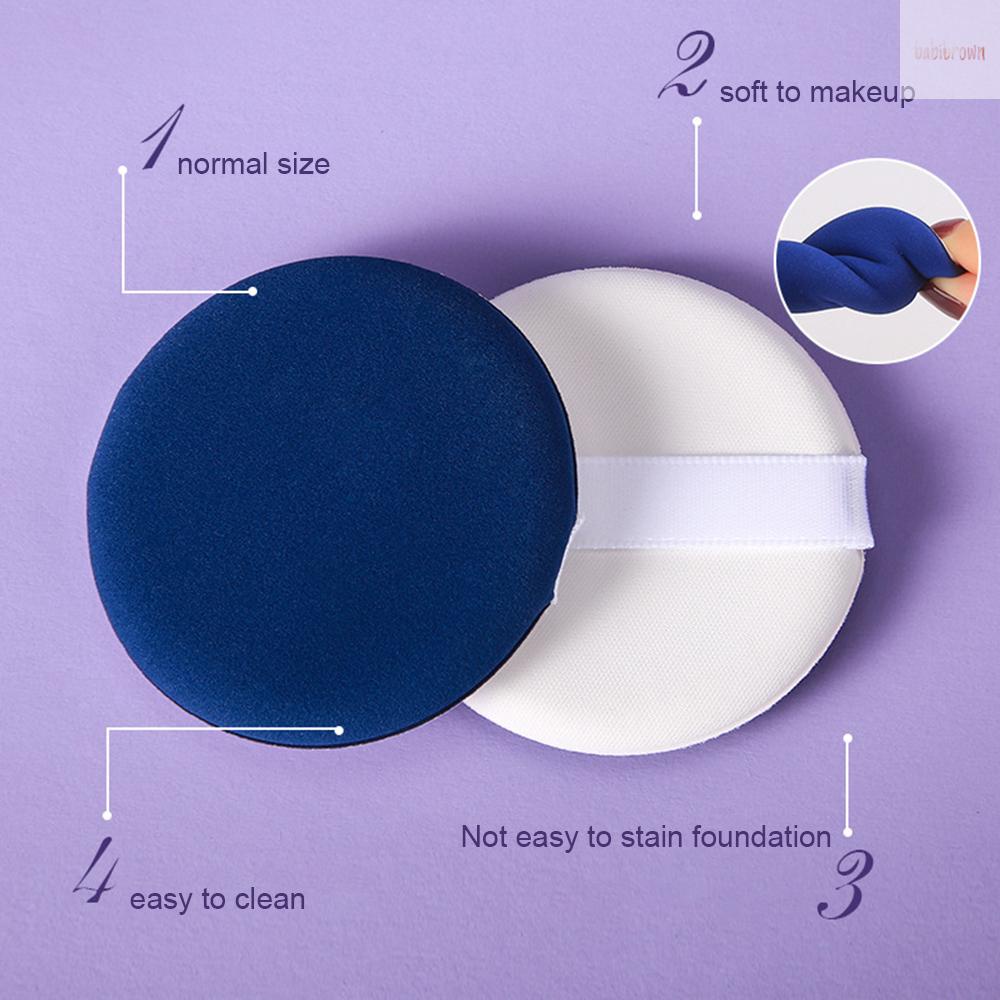 [Hàng mới về] Set 12 Mút Trang Điểm Hình Tròn Có Dây Đeo Sử Dụng Tiện Lợi | BigBuy360 - bigbuy360.vn