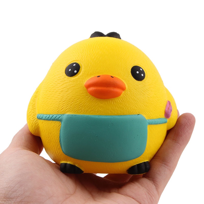 SQUISHY GÀ CON ĐEO CẶP ĐI HỌC