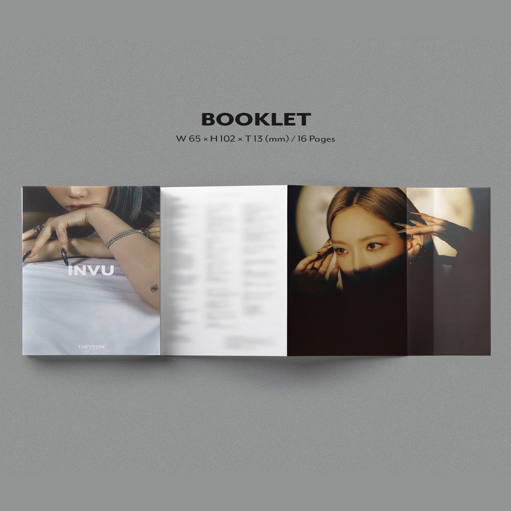 Album thứ 3 INVU TAPE SM Entertainment Girls' Generation  TAEYEON