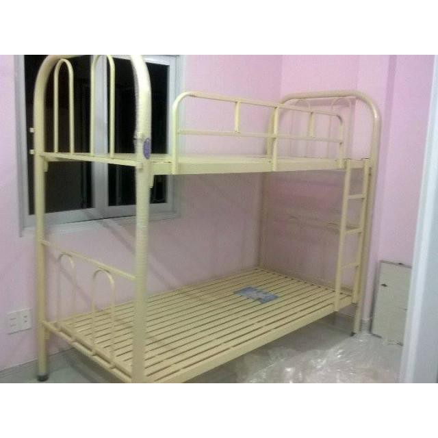 Giường sắt 2 tầng ngang 1m dài 2m bảo hành 1 năm | BigBuy360 - bigbuy360.vn