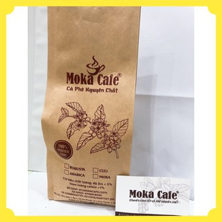 Cà phê Robusta tẩm bơ pháp nhẹ 1 kg - Moka Cafe