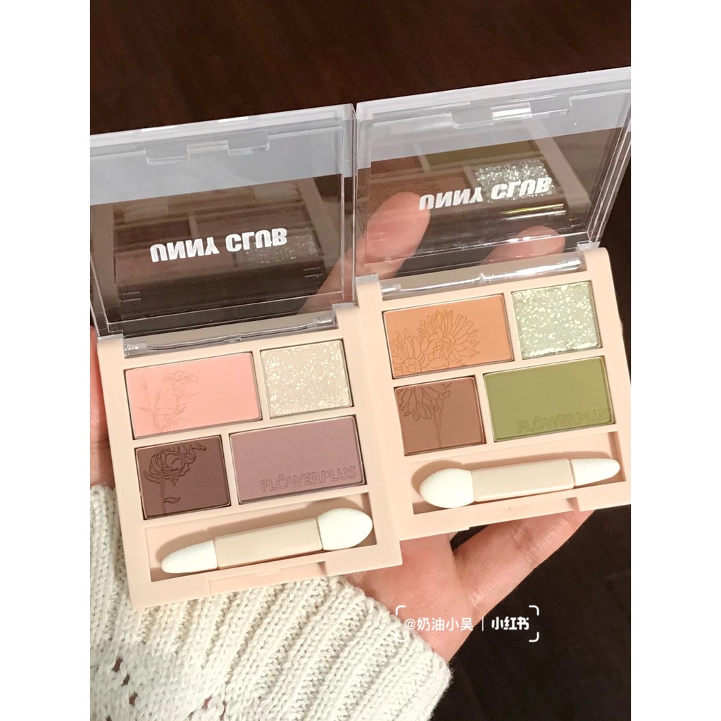 Bảng Phấn Mắt Trang Điểm 4 Màu UNNY CLUB