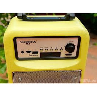 Loa Bluetooth SoundMax M1 ( có tay kéo )