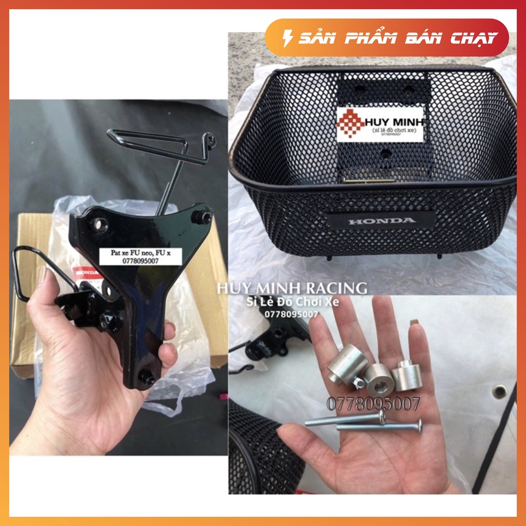 Bộ bắt rổ fu neo 3 món y hình  - hàng chất lượng xài nạ tự khoan