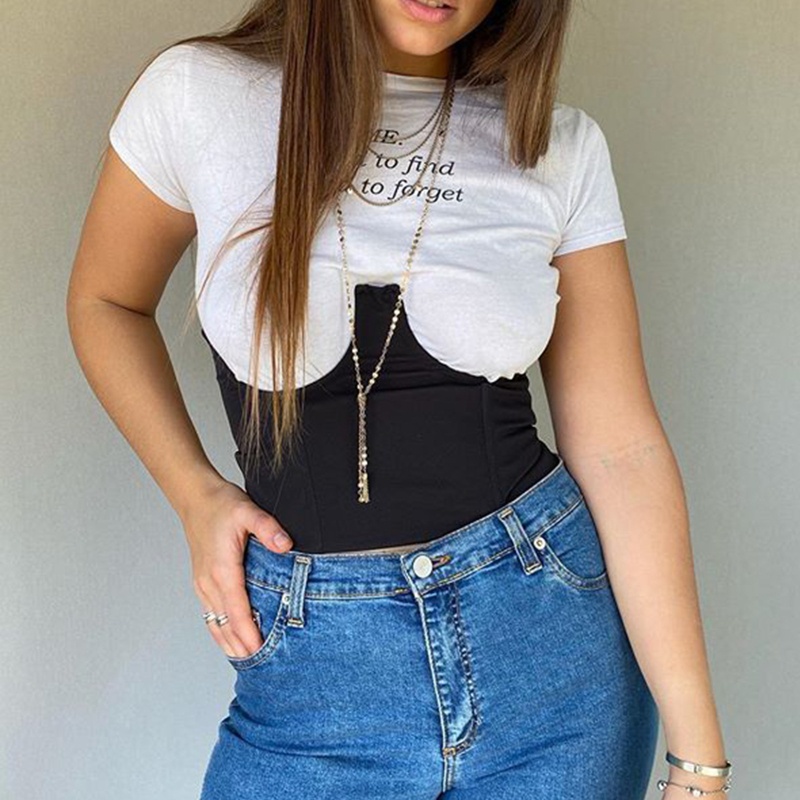 Áo Lót Nâng Ngực Không Dây Dạng Xương Chữ C Quyến Rũ Cho Nữ