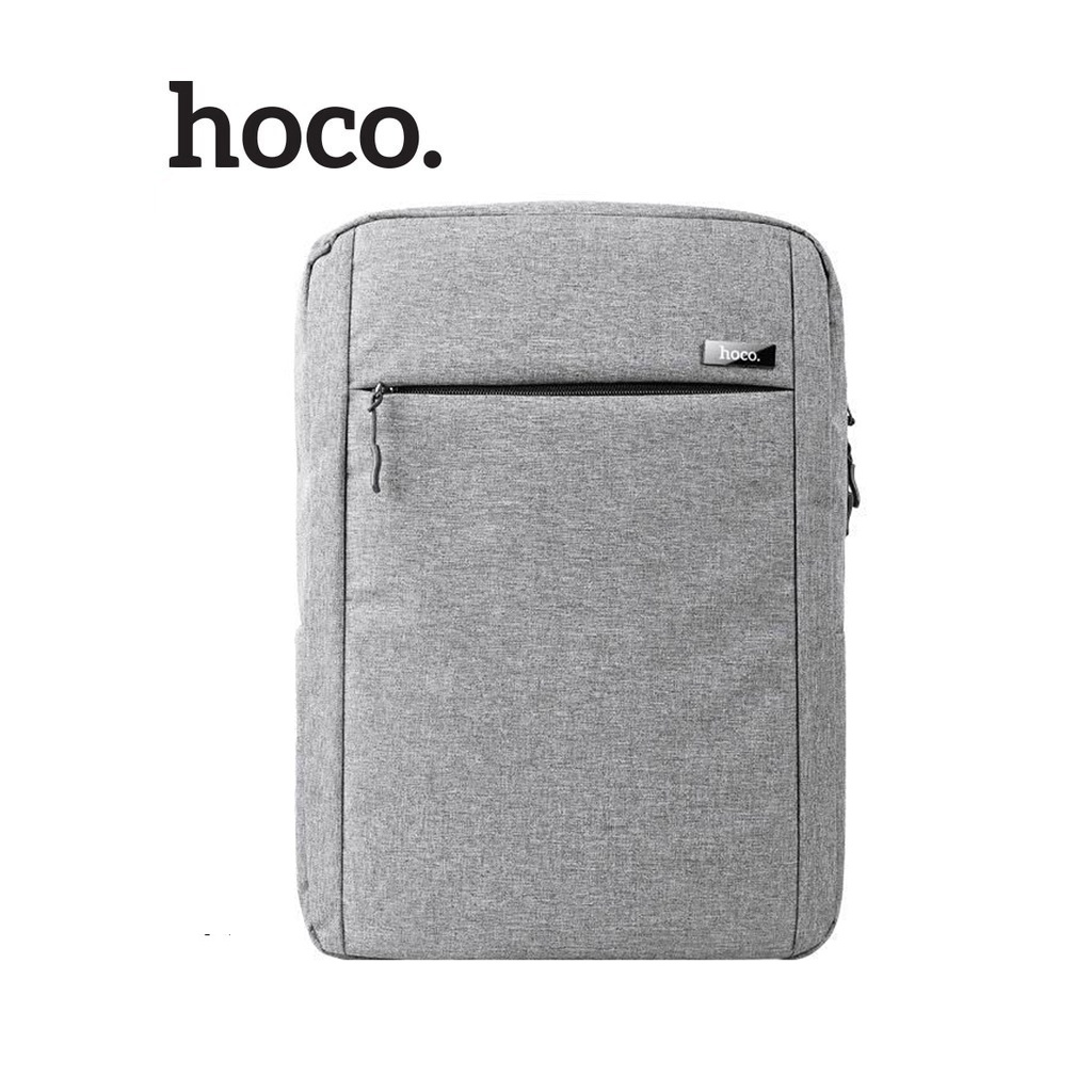 Balo Hoco BAG03 vải Polyester dày dặn 2 ngăn đựng Laptop , sách vở , quai đeo êm ái