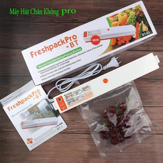 Máy hút chân không Fresh Pack Pro, máy hút chân không kiêm hàn miệng túi thực phẩm cao cấp