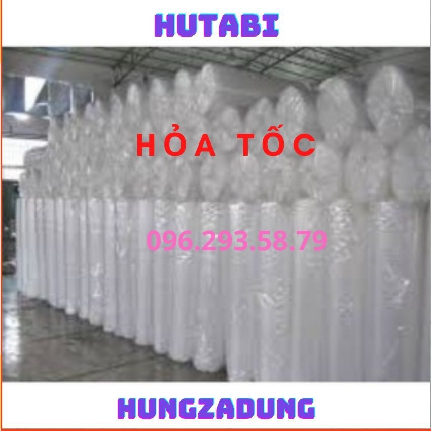 Cuộn Xốp Khí Chống Sốc 50cm x 100m -Màng Xốp Hơi - Xốp Nổ - Gói Hàng -Đóng Bọc Hàng-Chống Sốc Bóng Khí Xốp chống số