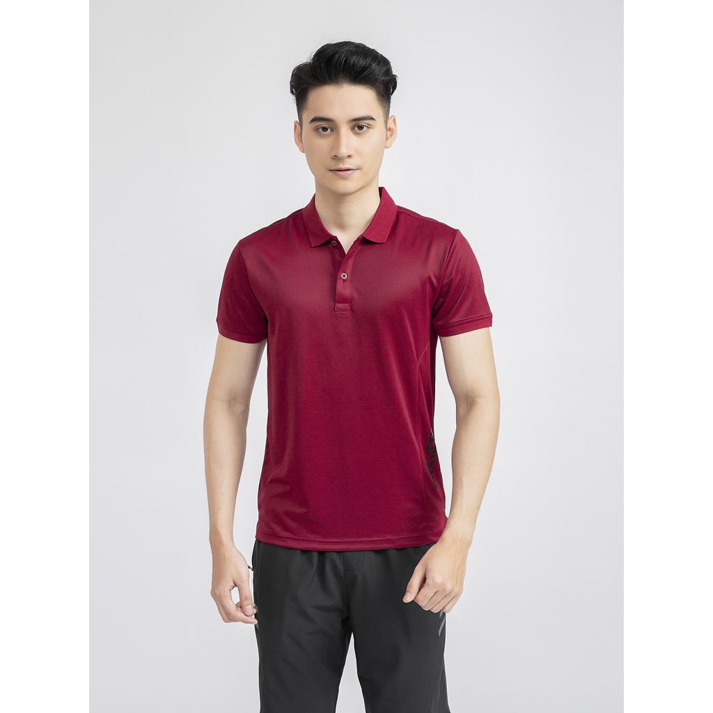 Áo thun polo nam chính hãng ARISTINO APS010S1 phông có cổ bẻ form slim fit trơ màu vải polyester thể thao cao cấp