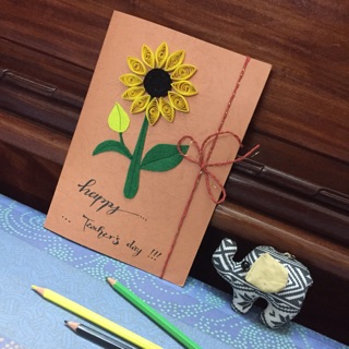 Thiệp giấy handmade 20/11 T10