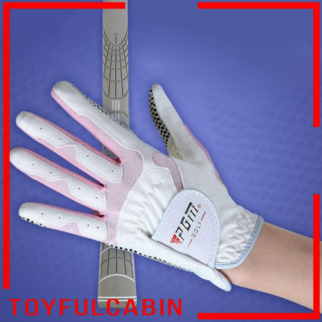 Găng Tay Đánh Golf Trái Phải Mềm Mại Thoáng Khí Cao Cấp Cho Nữ