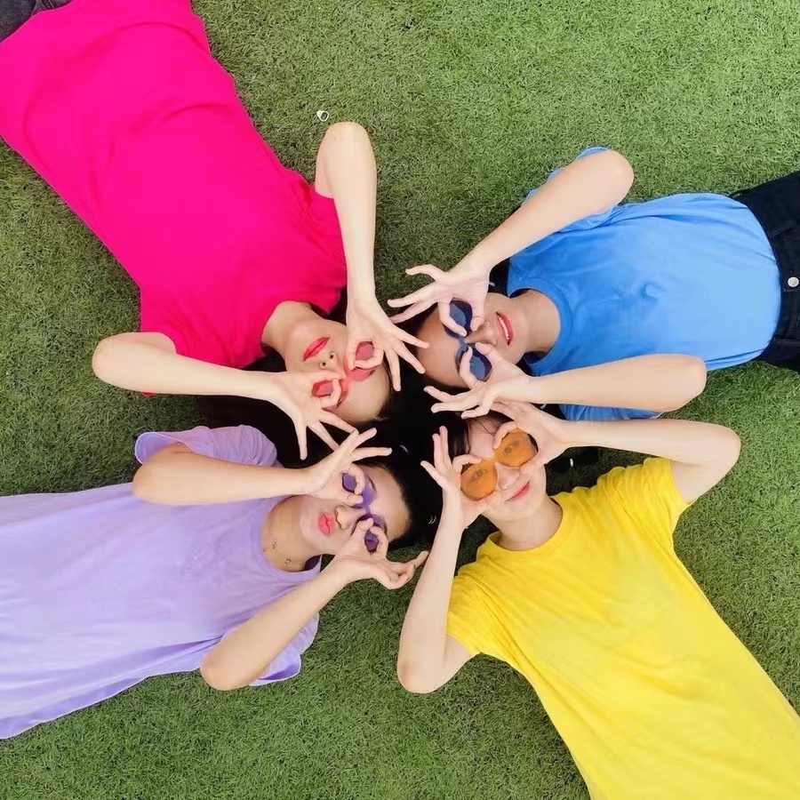 Kính Mát Hình Trái Tim Thời Trang Cho Nam Nữ Màu Sắc