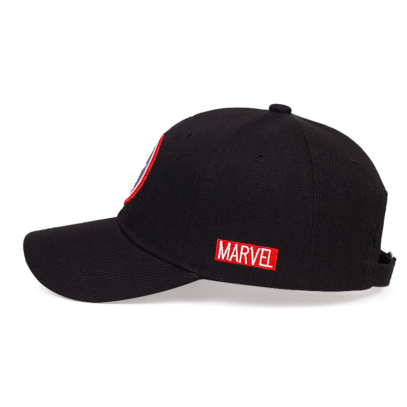 Mũ lưỡi trai thêu biểu tượng của Captain America cho bé