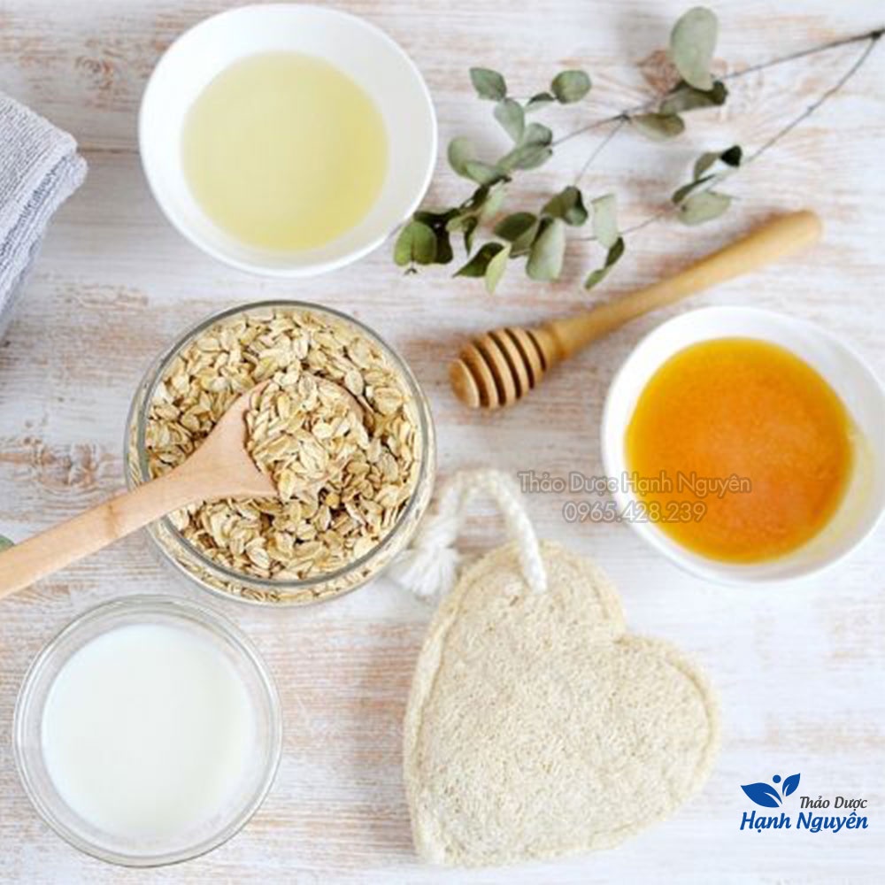 Combo 10 loại bột cho da dầu nguyên chất (kiểm soát bã nhờn, kiềm dầu, dưỡng da, chống lão hóa) - Thảo Dược Hạnh Nguyên
