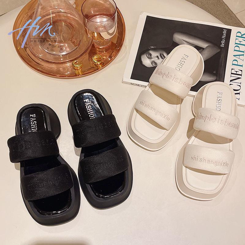 Dép Sandal Đế Dày Mềm Mại Thời Trang Mùa Hè Dành Cho Nữ 2022