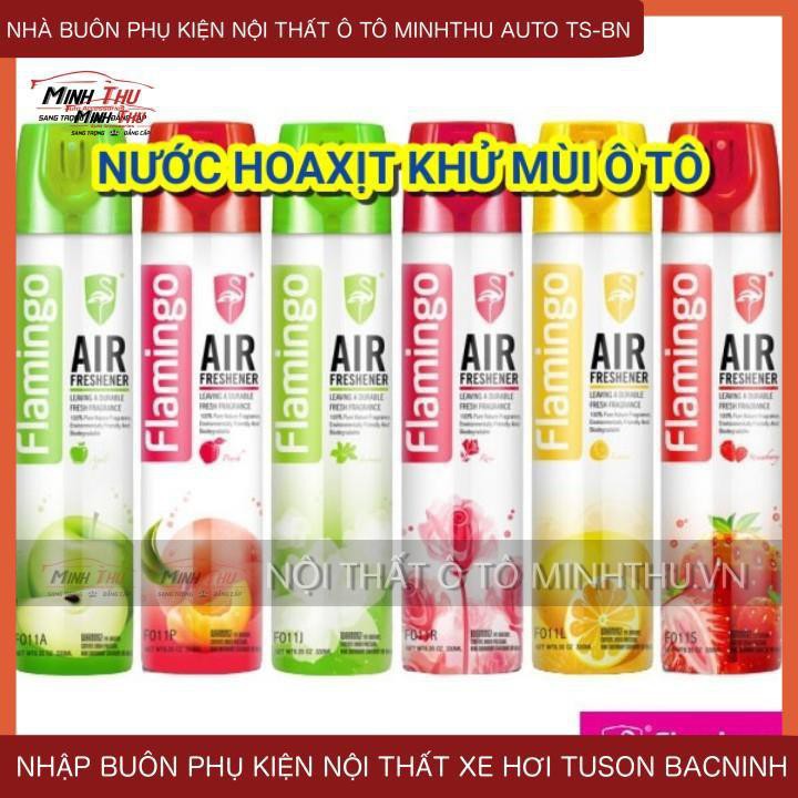 Nước Hoa Xịt Khử Mùi Hôi Ô Tô Flamingo F011 330ml - Hãng Phân Phối Chính Thức