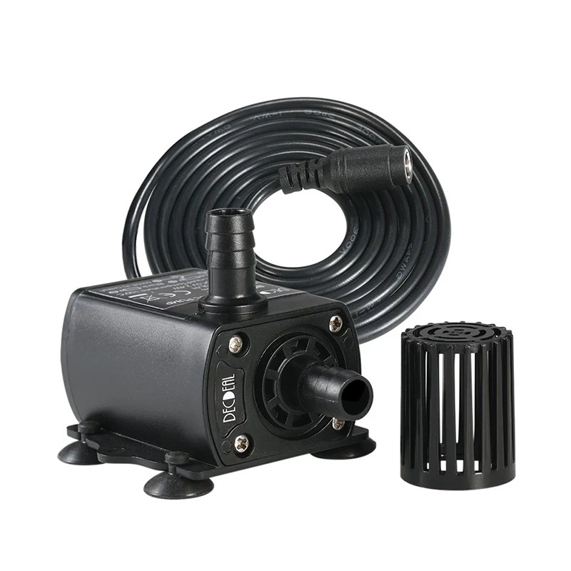 BƠM MINI 12V-6W (300 L/H) KHÔNG CHỔI THAN - BƠM CHÌM HỒ CÁ - THUỶ SINH - THỦY CANH